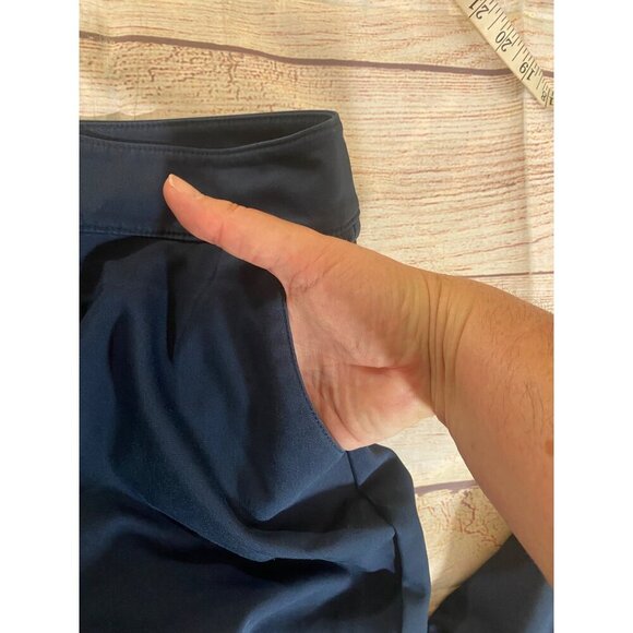 Ann Taylor Factory Women's Blue Crop Casual Office Dress Pants - 16 - Picture 11 of 14